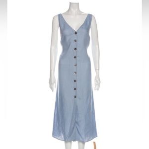 NWOT Reformation Linen Maxi Dress